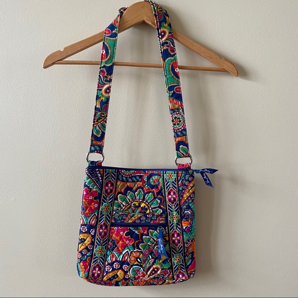 Vera Bradley Hipster Bag, Venetian Paisley - Picture 2 of 9